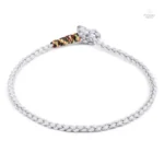 Bracelet stylé en tresse, influence tibétaine