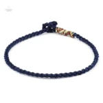 Bracelet tressé inspiré de la culture tibétaine