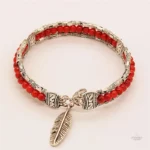 Bijou tibétain vintage, bracelet pour femme au design authentique