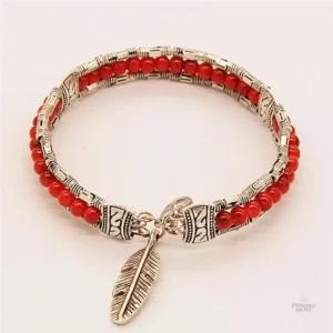 Bijou tibétain vintage, bracelet pour femme au design authentique