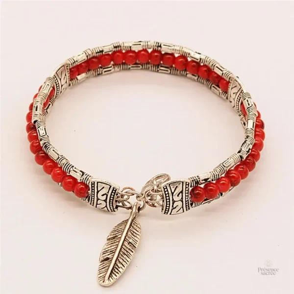 Bijou tibétain vintage, bracelet pour femme au design authentique