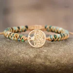 Bracelet Arbre de vie, design élégant en jaspe