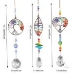 Capteur de soleil spirituel avec symboles chakra