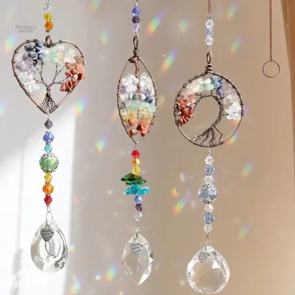 Décoration extérieure inspirée des chakras