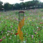 Furin à vent avec 12 tubes harmonieux
