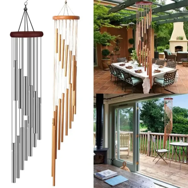 Carillon décoratif avec doux son en extérieur
