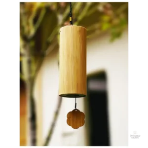 Carillon en bambou offrant harmonie et sérénité