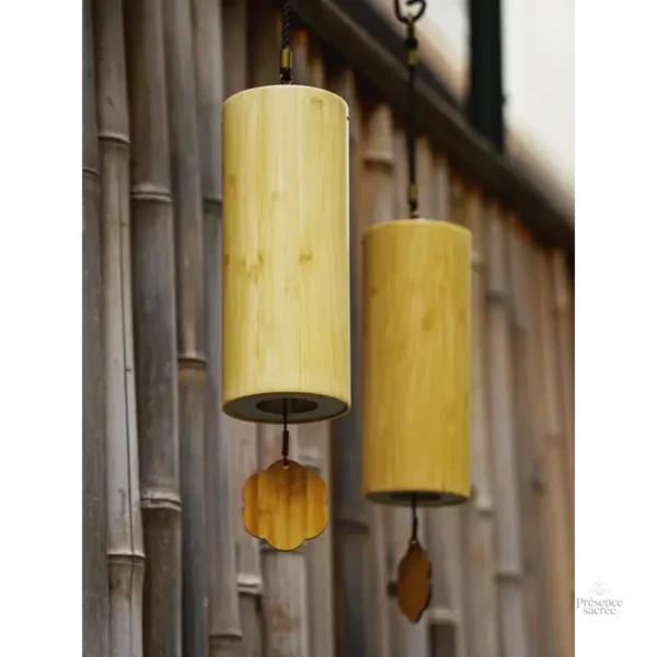 Furin en bambou pour une ambiance zen et apaisante