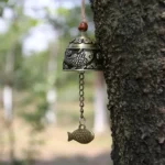Furin décoratif, carillon en cuivre pour ambiance zen