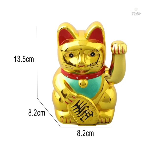 Statue Maneki Neko automatique pour ambiance zen