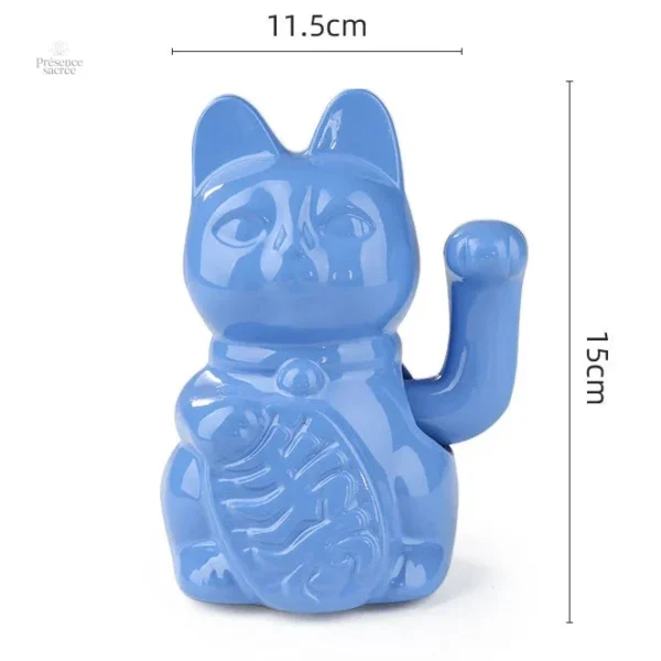 Céramique Maneki Neko, gardien de la maison en Asie