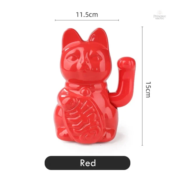 Maneki Neko céramique, emblème du bonheur et de la richesse