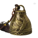 Cloche tibétaine décorative pour la pratique du yoga
