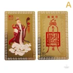 Cartes Thangka, motifs en cuivre et or précieux