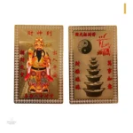 Collection de cartes en cuivre, inspiration orientale