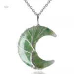 Bijoux en pierres de chakras, design arbre de Vie