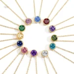 Collier pierre de naissance en bijou naturel