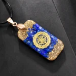Collier orgonite Bouddha, harmonisateur énergétique