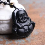Bijou de méditation Bouddha rieur