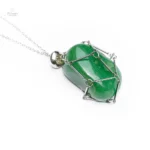 Collier Jade Naturel Bouddhiste
