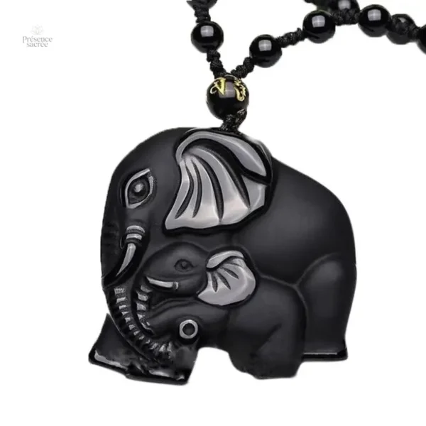 collier-elephant-bouddhiste-1 Collier éléphant Bouddhiste en méditation symbolique