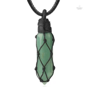 Collier bouddhiste en aventurine verte