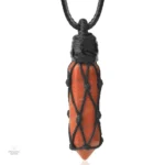 Aventurine verte naturelle en collier bouddhiste