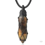 Collier élégant en aventurine verte pour la paix intérieure