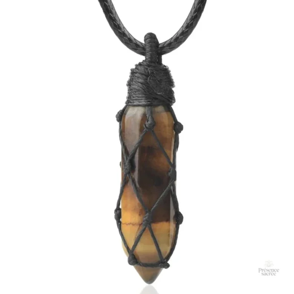 Collier élégant en aventurine verte pour la paix intérieure