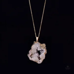 Collier en Pierre Naturelle Agate - Énergie Positive