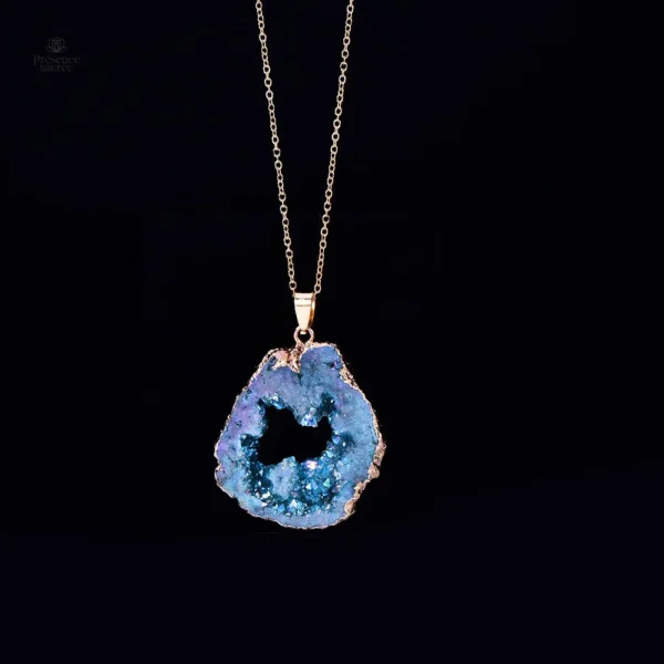 Bijou Spirituel en Agate Brute - Connexion à la Terre