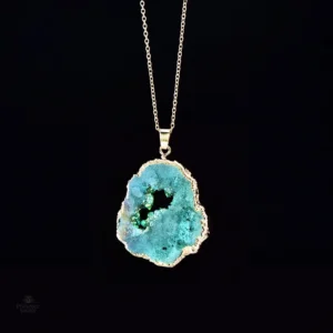 Collier Bouddhiste en Agate - Pierre de Méditation