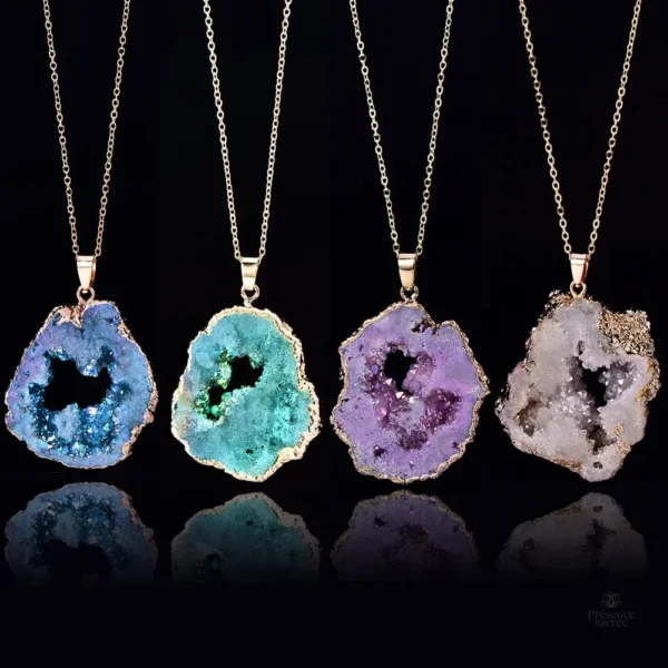 Accessoire en Agate Brute - Élément de Calme