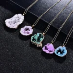 Collier en Agate - Harmonisation et Équilibre Émotionnel