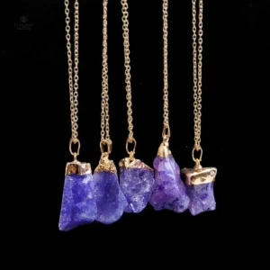 Collier bouddhiste en pierre naturelle