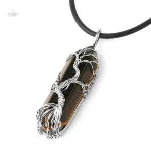 Collier Pierre Naturelle Arbre de Vie