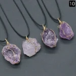 Accessoire en cristal jaune pour bien-être