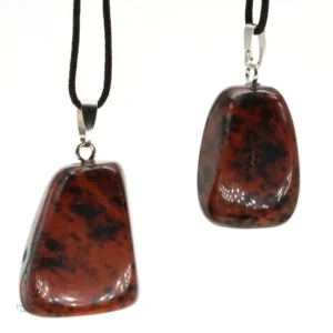 Collier Bouddhiste avec pierres de sodalite naturelle