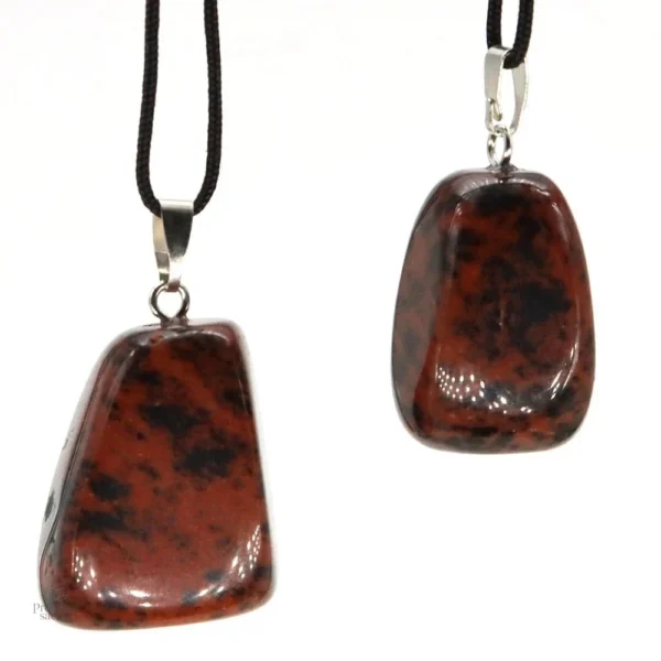 Collier Bouddhiste avec pierres de sodalite naturelle