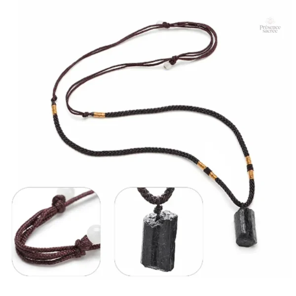 Bijou en Tourmaline Noire pour Pratiques Spirituelles