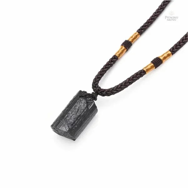 Accessoire Zen en Tourmaline Noire Brute