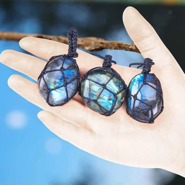 Bijoux labradorite, pièce unique et originale