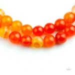 Mala en Cornaline, symbole de sérénité et de vitalité