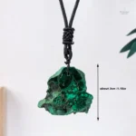 Bijou en malachite, symbole de protection et équilibre