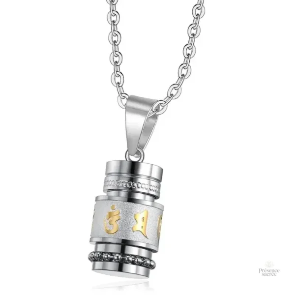 Collier "Om Mani" pour une pratique spirituelle