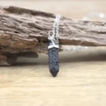 Collier Pierre Hexagonale en pierres naturelles - vue 5