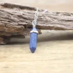 Collier Pierre Hexagonale en pierres naturelles - vue 9