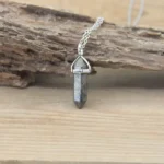 Collier Pierre Hexagonale en pierres naturelles - vue 13