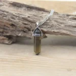 Collier Pierre Hexagonale en pierres naturelles - vue 16