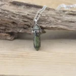 Collier Pierre Hexagonale en pierres naturelles - vue 17